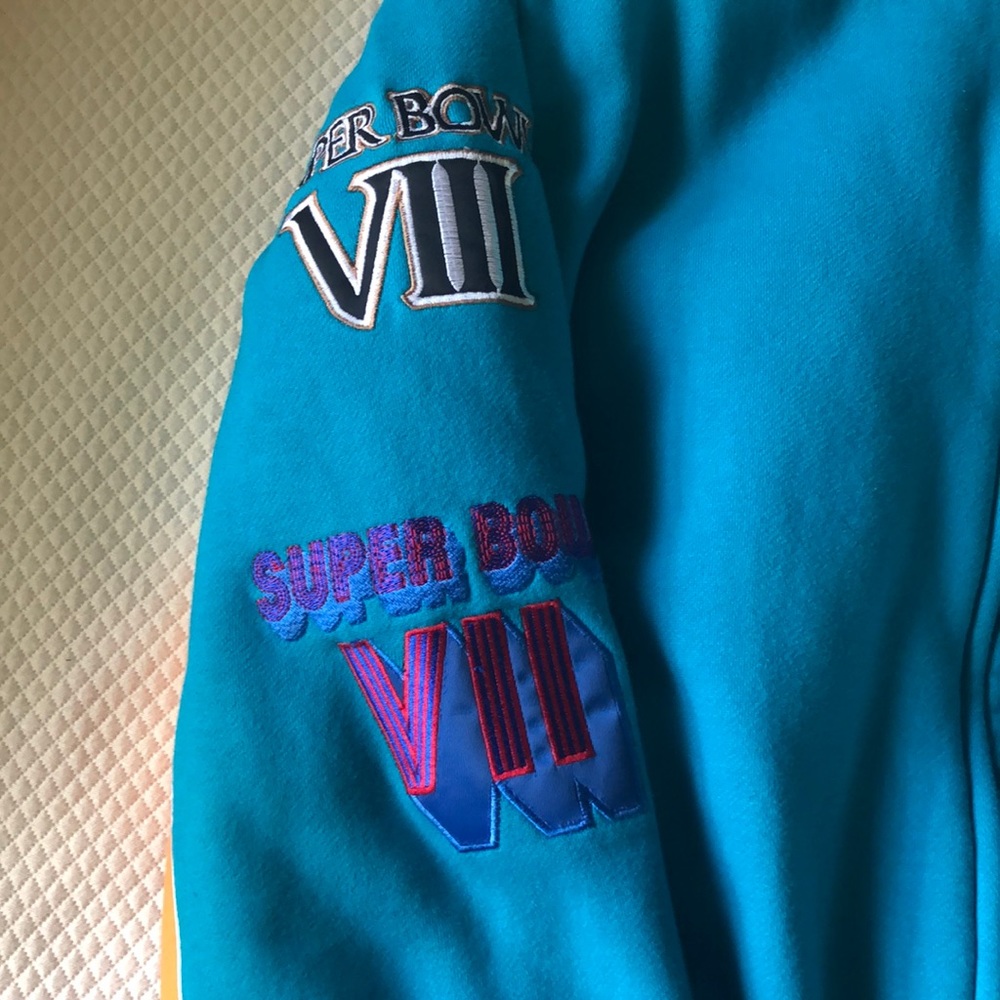 Vintage Dolphins Super Bowl Champions Bomber - Picture 3 of 5